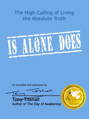 cover image of Is Alone Does